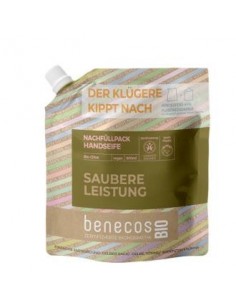 Jabon De Manos Oliva Recarga 500 Mililitros Bio Vegano Benecos