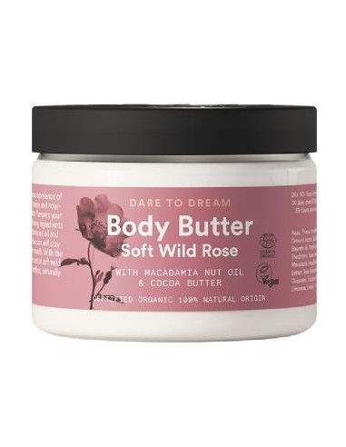 Soft Wild Rose Manteca Corporal 150 Mililitros Eco Vegan Urtekram