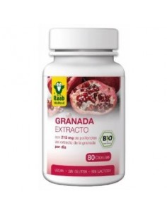 Granada 80 Cápsulas  Bio Sg Vegan Raab Vitalfood