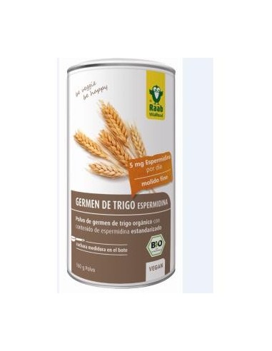 Espermidina Germen De Trigo 160 Gramos Bio Vegan Raab Vitalfood