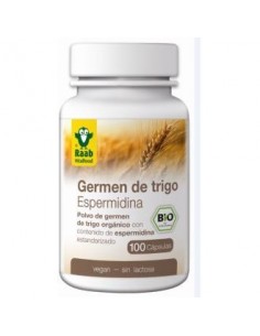 Espermidina Germen De Trigo 600Mg 100Cap Bio Vegan Raab Vitalfood