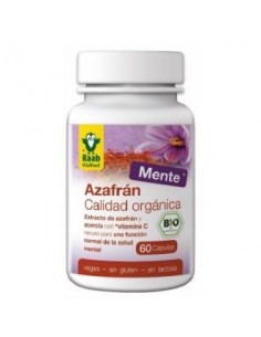 Azafran Con Acerola 500Mg 60 Cápsulas  Bio Sg Vegan Raab Vitalfood