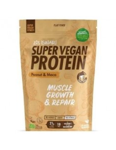 Super Vegan Protein Fitness Cacahuete-Maca 350Gr de Iswari