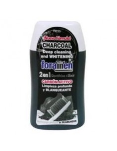 Crema Dental Charcoal Carbon Activo 2En1 100 Mililitros Oradent