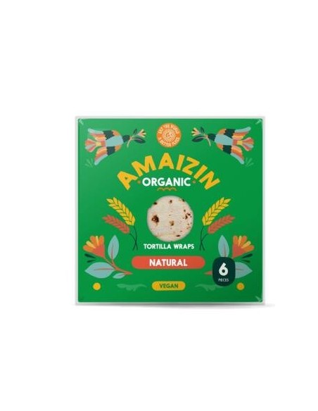 Tortilla De Trigo 240 Gramos Bio Amaizin