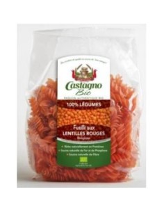 Espirales De Lenteja Roja 250 gramos Eco de Castagno