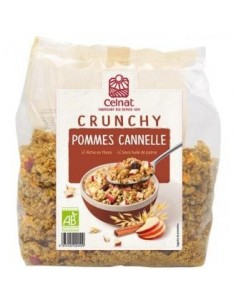 Muesli Crunchy Manzanas Y Canela Bio 500 Gramos Celnat