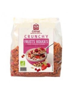 Muesli Crunchy Frutos Rojos  500 Gramos Bio Celnat