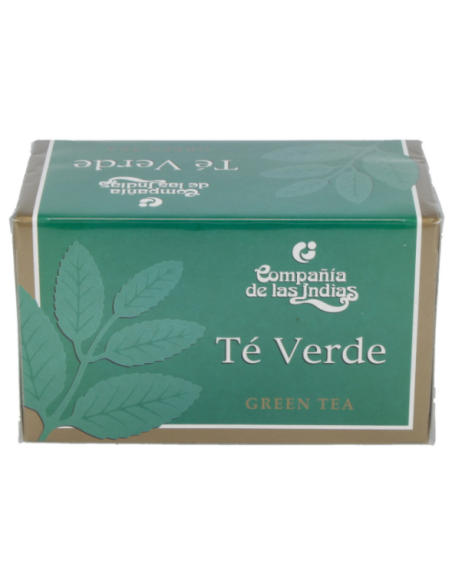 Te Verde Infusion 20  Bolsitas Cia Indias