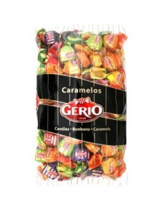 Caramelo Relleno Frutas 8 Sabores 1 Kilo Gerio