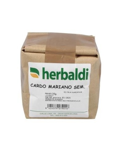 Hierba Cardo Mariano Semillas 1 Kilo Herbaldi