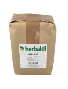 Hierba Hibisco Flor Triturada 1 Kilo Herbaldi