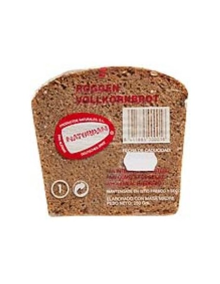 Pan De Centeno Integro Integral 250 Gramos Nº1 Naturpan