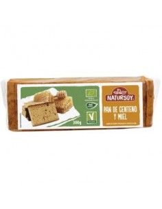 Pan De Centeno Y Miel 300 Gramos Natursoy