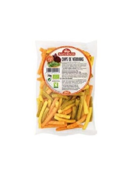 Chips De Verduras 70 Gramos Bio Natursoy