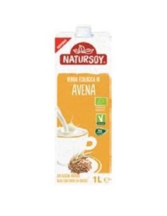 Bebida Vegetal De Avena 1Lt 6Uds. Bio de Natursoy
