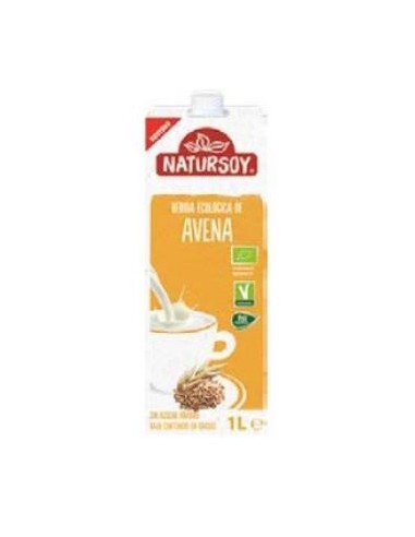 Bebida Vegetal De Avena 1Lt 6Uds. Bio de Natursoy