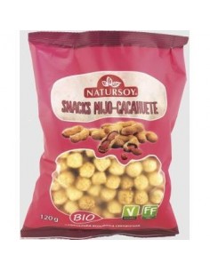 Snacks De Mijo Y Cacahuete 120 Gramos Bio Vegan Natursoy