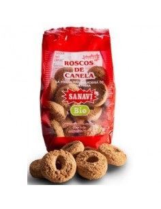 Roscos De Canela Integrales 400 gramos Bio de Sanavi
