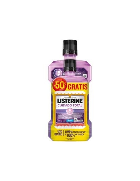 Listerine Cuidado Total 500+250 Mililitros Listerine
