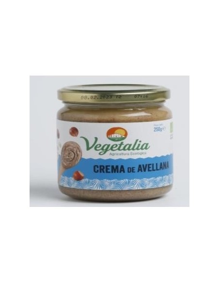 Crema De Avellanas 250 Gramos Bio Vegetalia