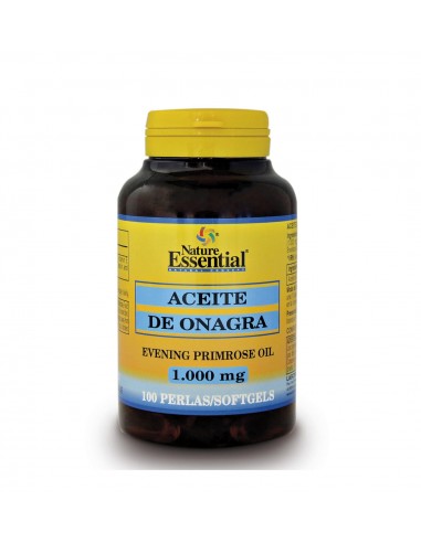 Aceite De Onagra 1000 Mg (10% Gla) 100 Perlas De Nature Esse