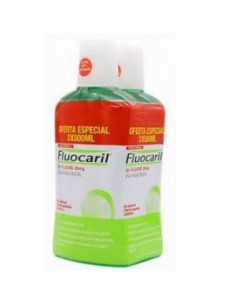 Fluocaril Bi-Fluore Colutorio 2X500 Mililitros Fluocaril