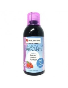 Turboslim Drenante Frambuesa 500 Mililitros Forte Pharma
