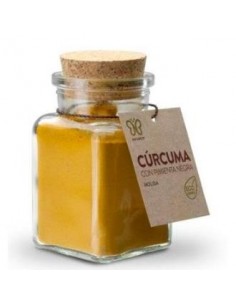 Curcuma Y Pimienta Negra Polvo Especia  90Gr Eco Naturcid