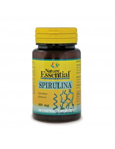 Espirulina 400 Mg 100 Tabletas De Nature Essential