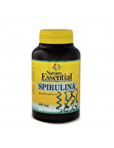 Espirulina 400 Mg 250 Tabletas De Nature Essential