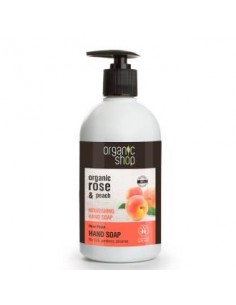 Jabon De Manos Nutritivo Rosa Melocoton 500 Mililitros Organic Shop
