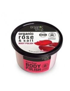 Exfoliante Corporal Espumoso Perla Rosa 250 Mililitros Organic Shop