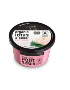 Exfoliante  Para Pies Azucar De Loto 250 Mililitros Organic Shop