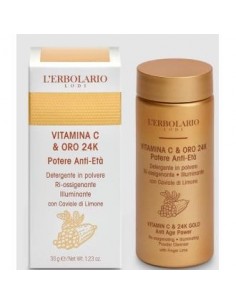 Vitamina C Oro Limpiadora En Polvo 35 Gramos L´Erbolario