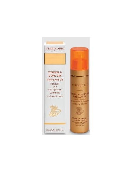 Vitamina C Oro Crema Antiedad 50 Mililitros L´Erbolario