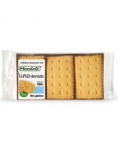 Galletas De Lino Dorado Desayuno 160G Bio Sg Mandole