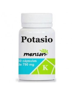 Potasio 790Mg 60 Cápsulas  Mensan