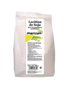 Lecitina De Soja Bolsa 400 Gramos No Transgenica Mensan