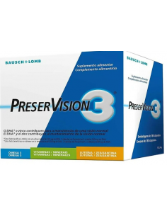 Preservision 3 180 Cápsulas  Bausch & Lomb