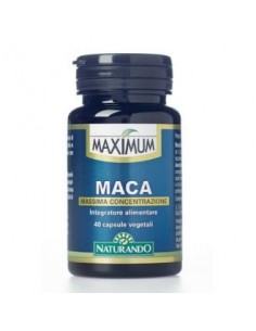 Maximum Maca 40 Cápsulas  Naturando
