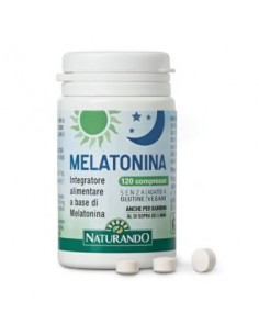 Melatonina 1Mg 120 Comprimidos Naturando