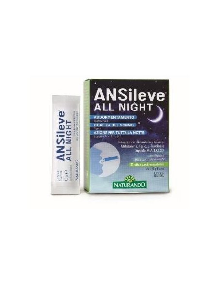 Ansileve All Night 21 Sobres Sg Naturando