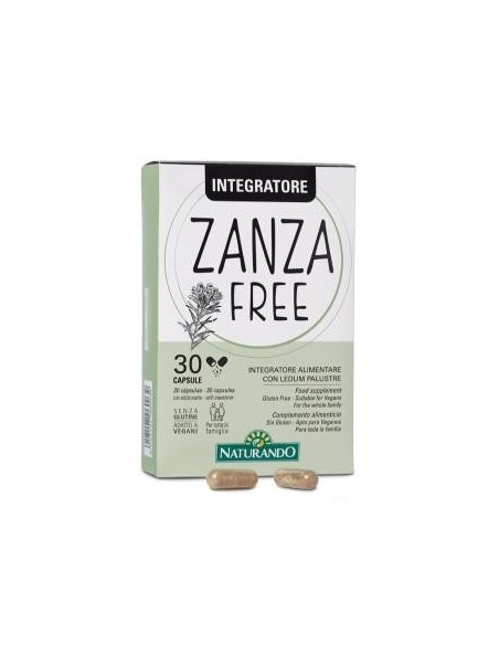 Zanza Free Mosquitos 30 Cápsulas  Naturando