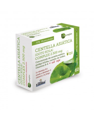 Centella Asiatica Complex 2500 Mg Ext Seco 60 Vcap De Nature