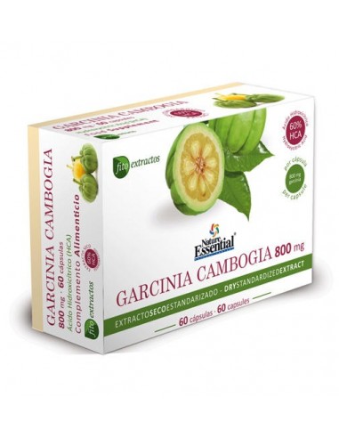 Garcinia Cambogia 800 Mg Ext  Seco 60 % Hca 60 Cap De Nature