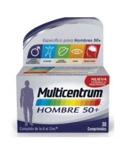 Multicentrum Hombre Select 50+ 30 Comprimidos Multicentrum