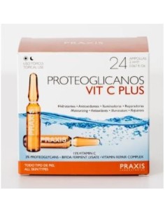 Proteoglicanos Vit C Plus 24 Ampollas Praxis