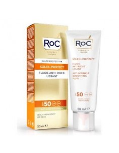 Roc Sol Fluido Antiarrugas Spf 50+ 50 Mililitros Roc