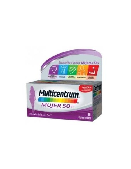 Multicentrum Mujer Select 50+ 90 Comprimidos Multicentrum